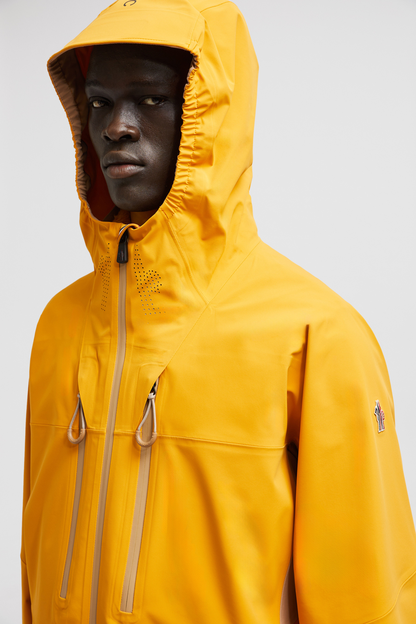 Moncler Orden Technical Jacket In Yellow