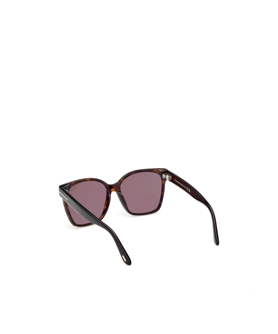 Tom Ford Eyewear Butterfly Frame Sunglasses In Green