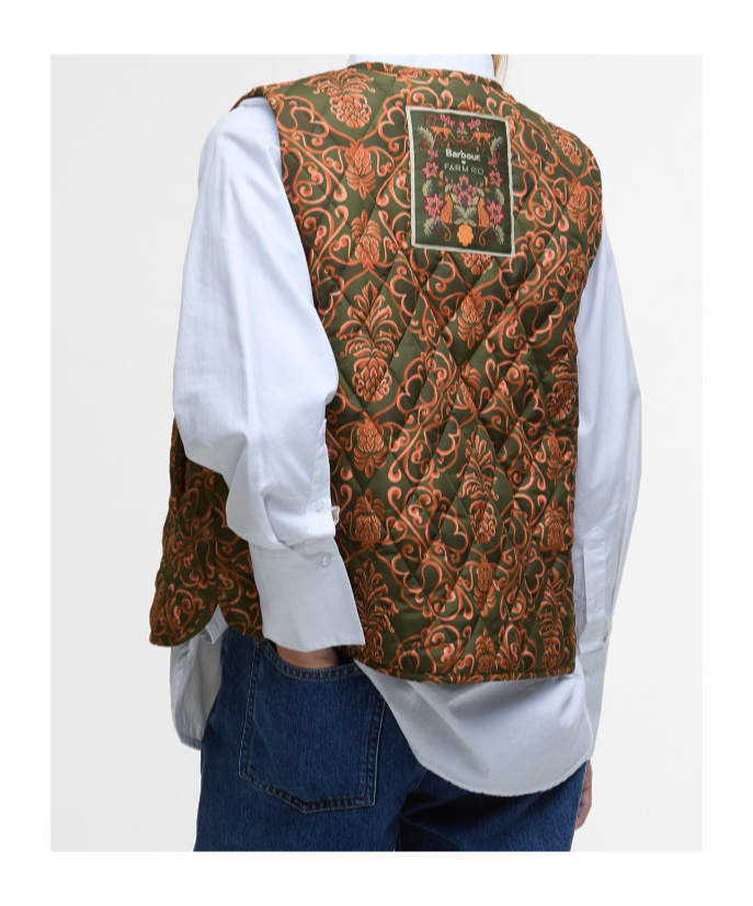 Barbour Farm Rio Fernanda Liner In Multi