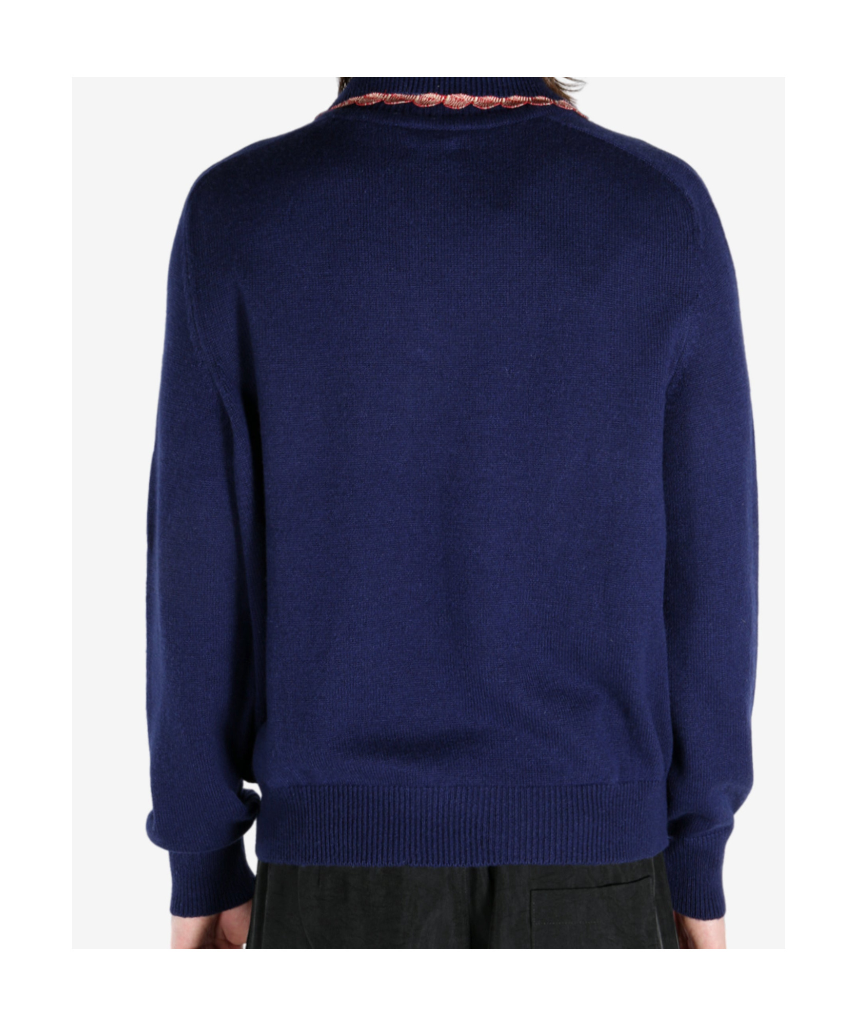 Bode Long Sleeve Polo Sweater