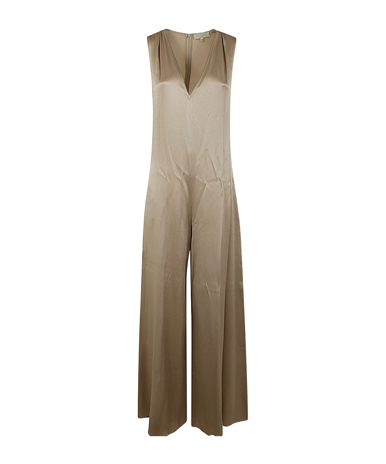 Antonelli Mccurry Sleeveless Jumpsuit In Brown