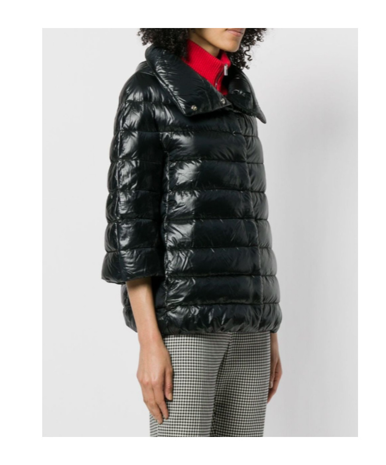Herno Aminta Short Down Jacket In Black