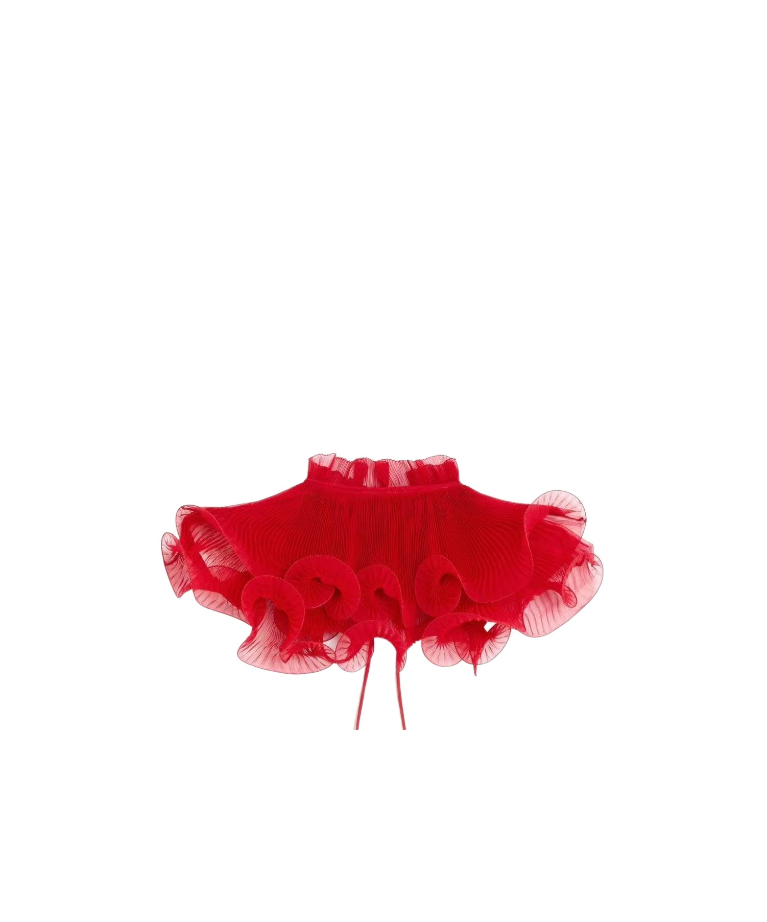 Valentino Alessandro Michele Collar In Red
