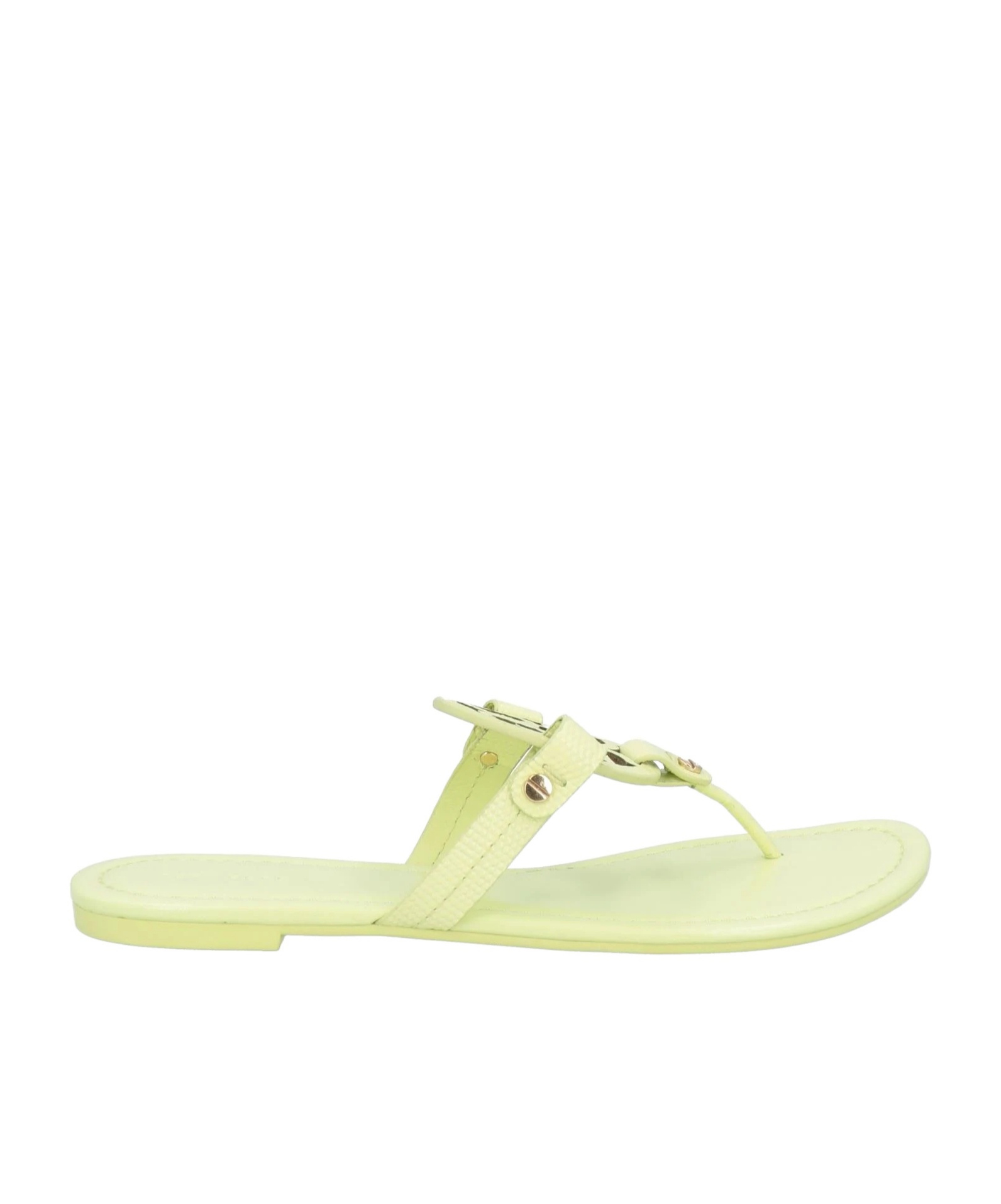Tory Burch Flip Flops In Yellow