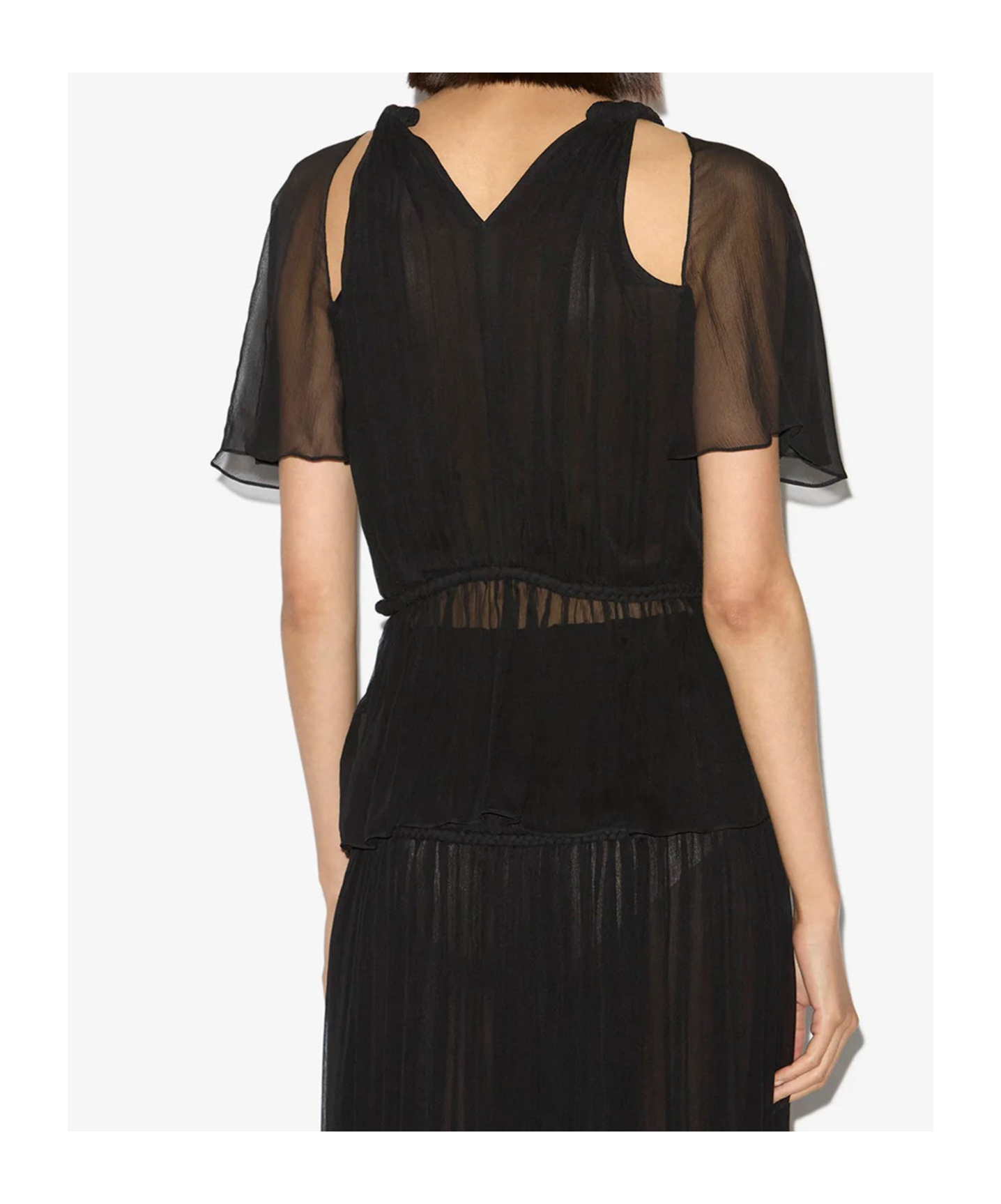 Isabel Marant Rosaline Top In Black