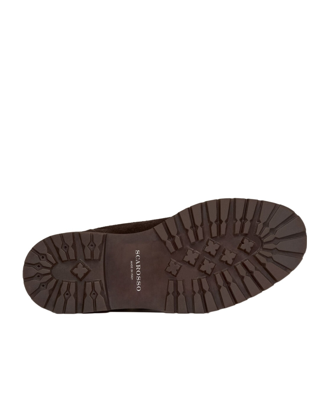 Scarosso Theodore Mocha Suede In Animal Print