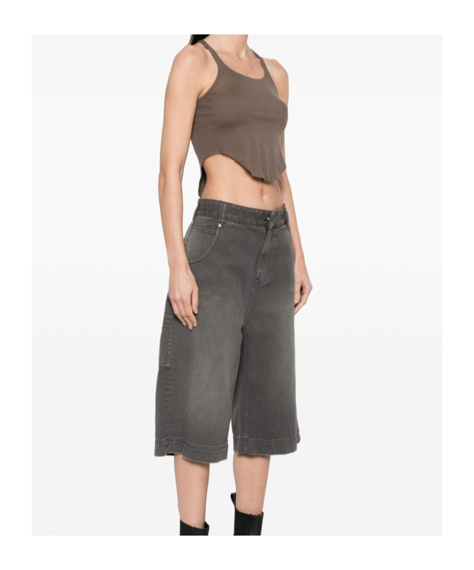Rick Owens Drkshdw Cropped Tank Top