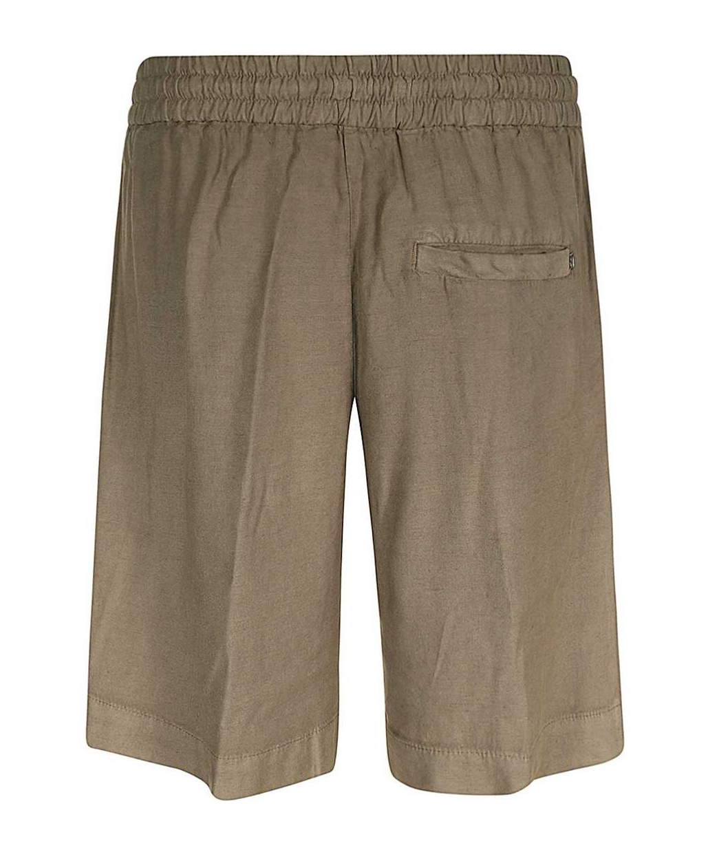 Dondup Drawstring Waist Shorts In Green