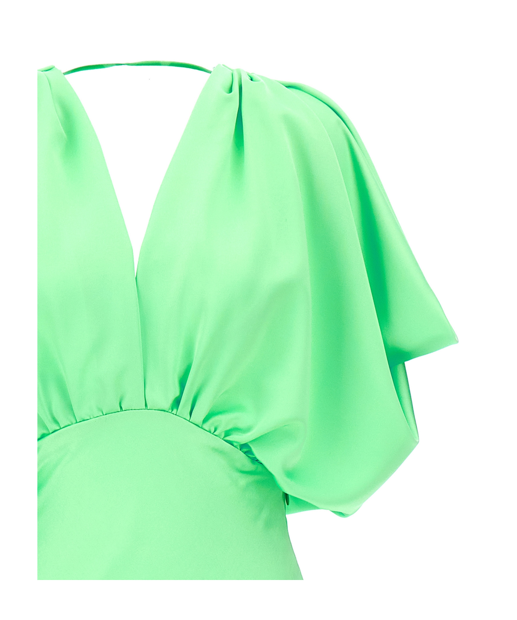 Pinko Light Green Dolcetto Dress In Green
