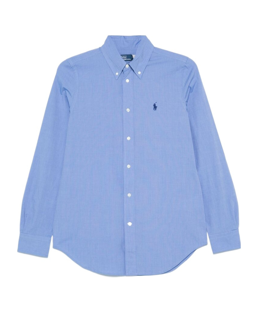 Polo Ralph Lauren Polo Pony-embroidered Shirt In Blue