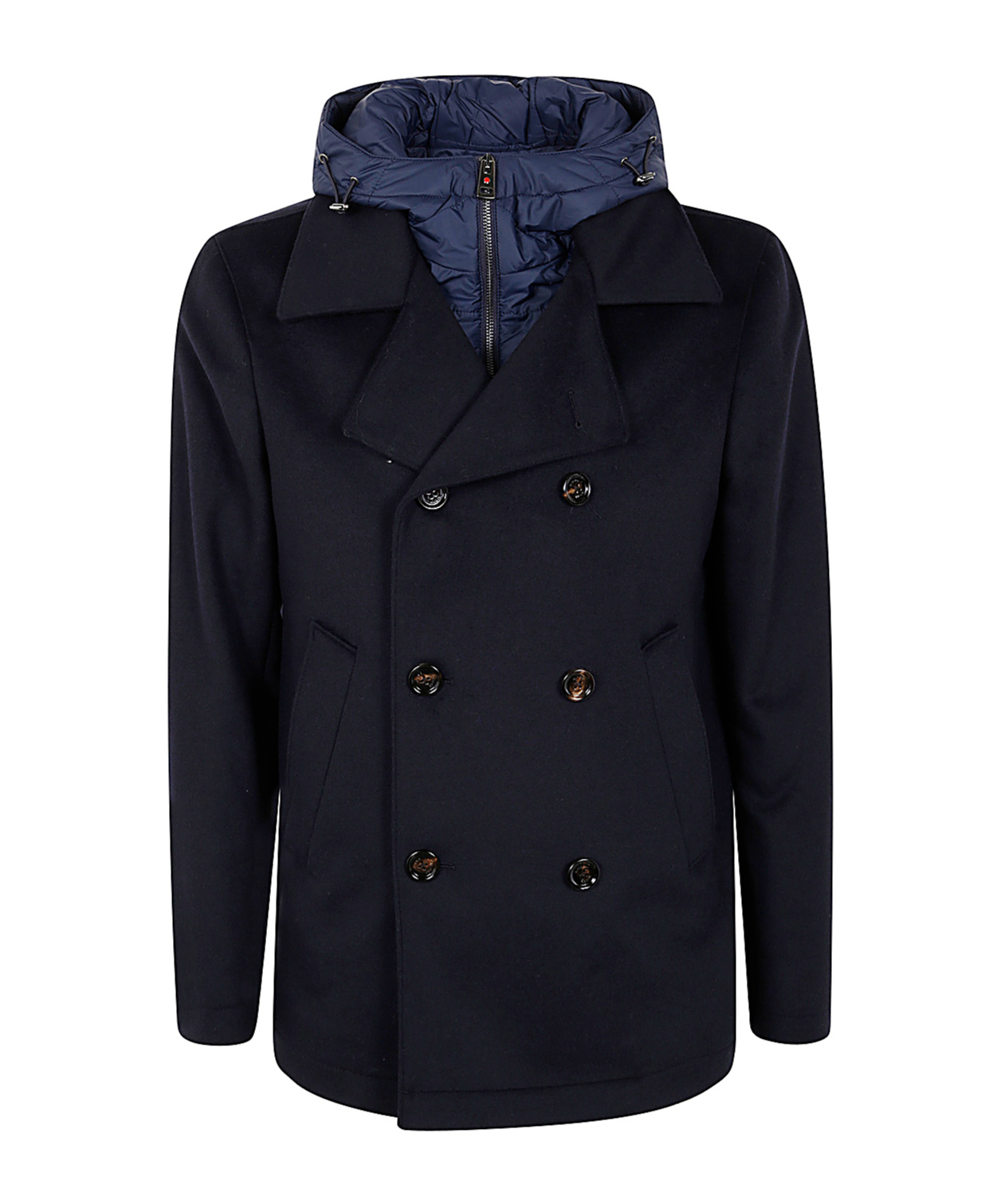 Kired Long-sleeved Padded Casual Jacket In Black