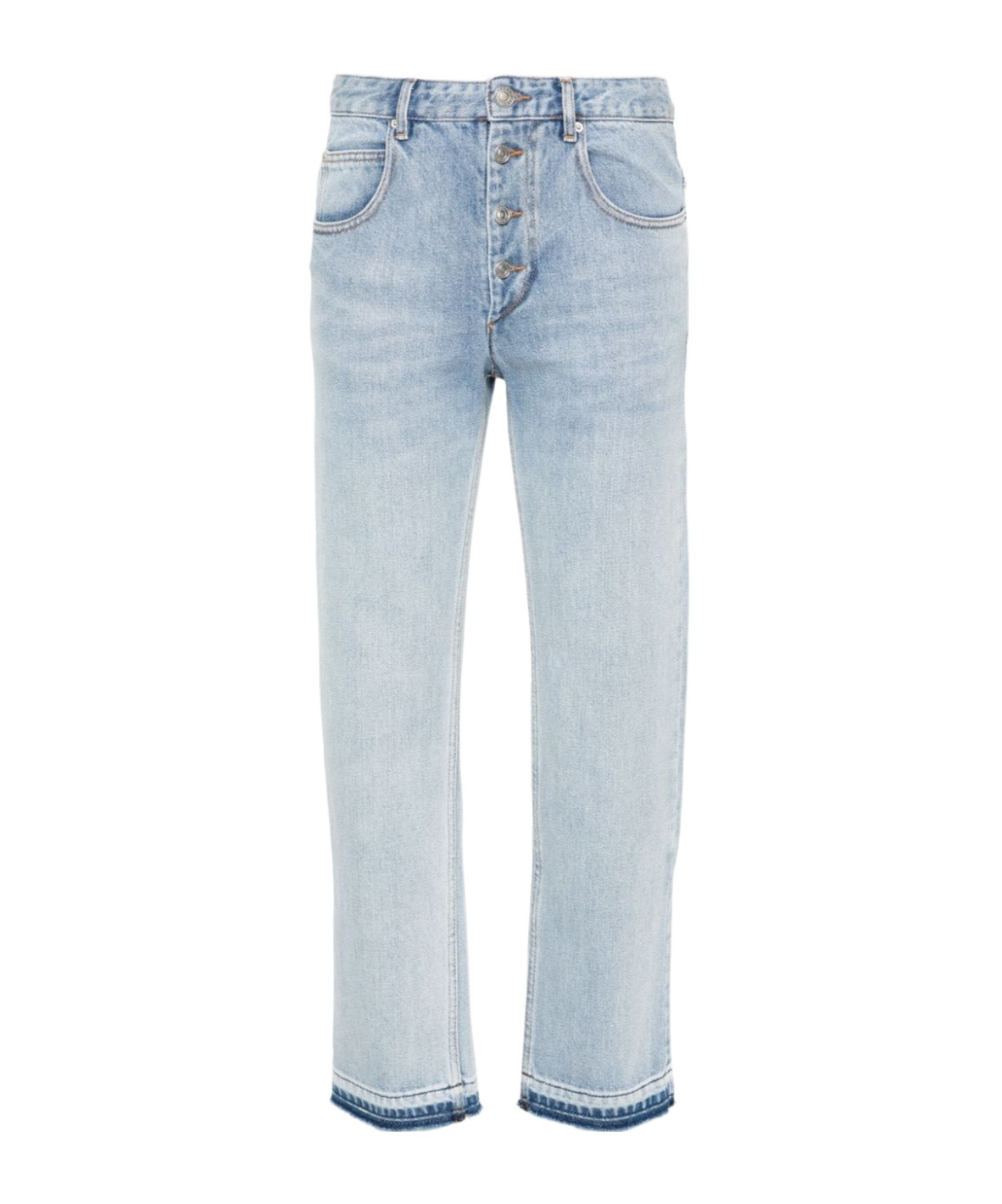 Isabel Marant Jemina Slim-fit Cropped Jeans In Blue