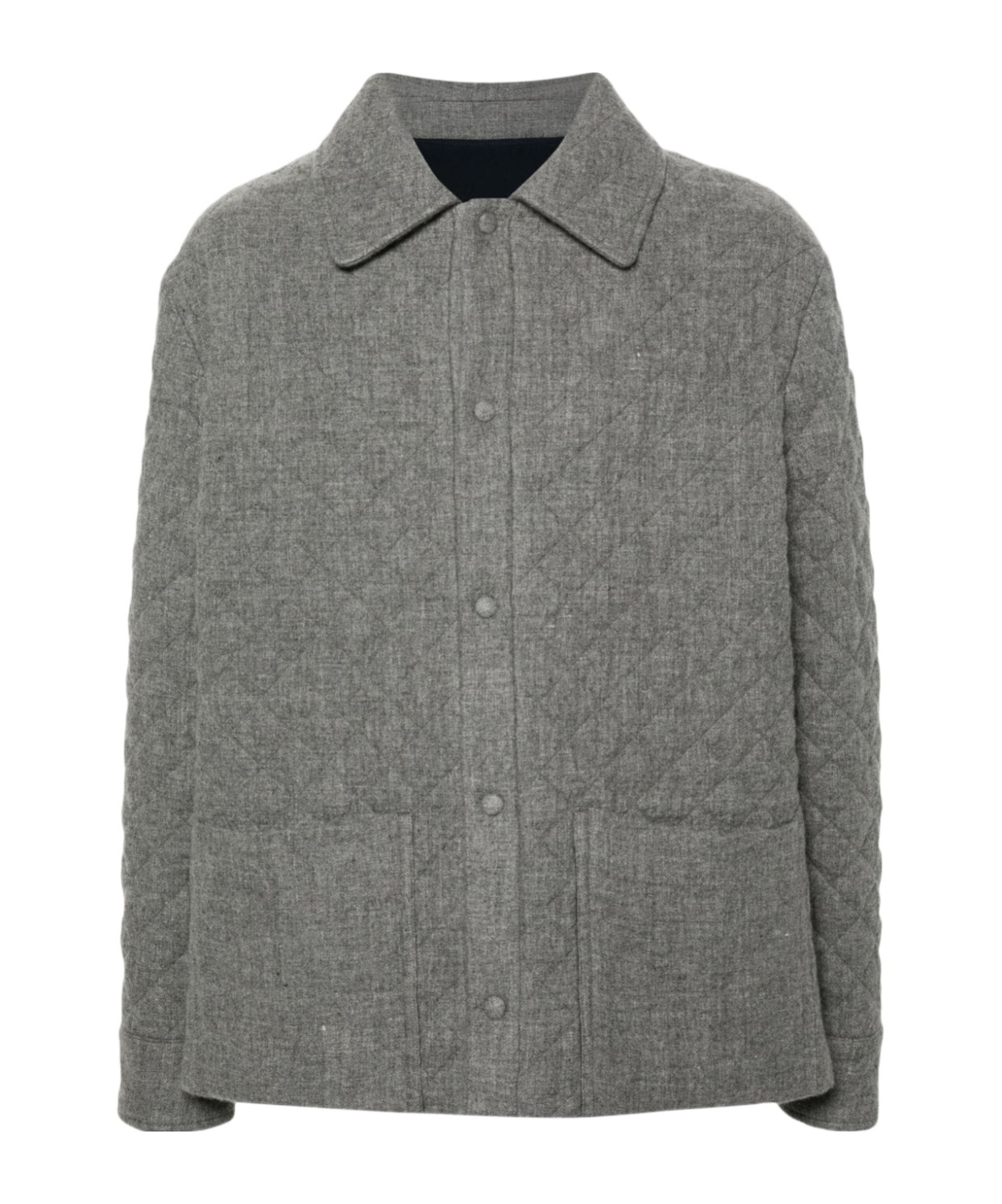 Gabriela Hearst Long-sleeved Casual Jacket In Gray