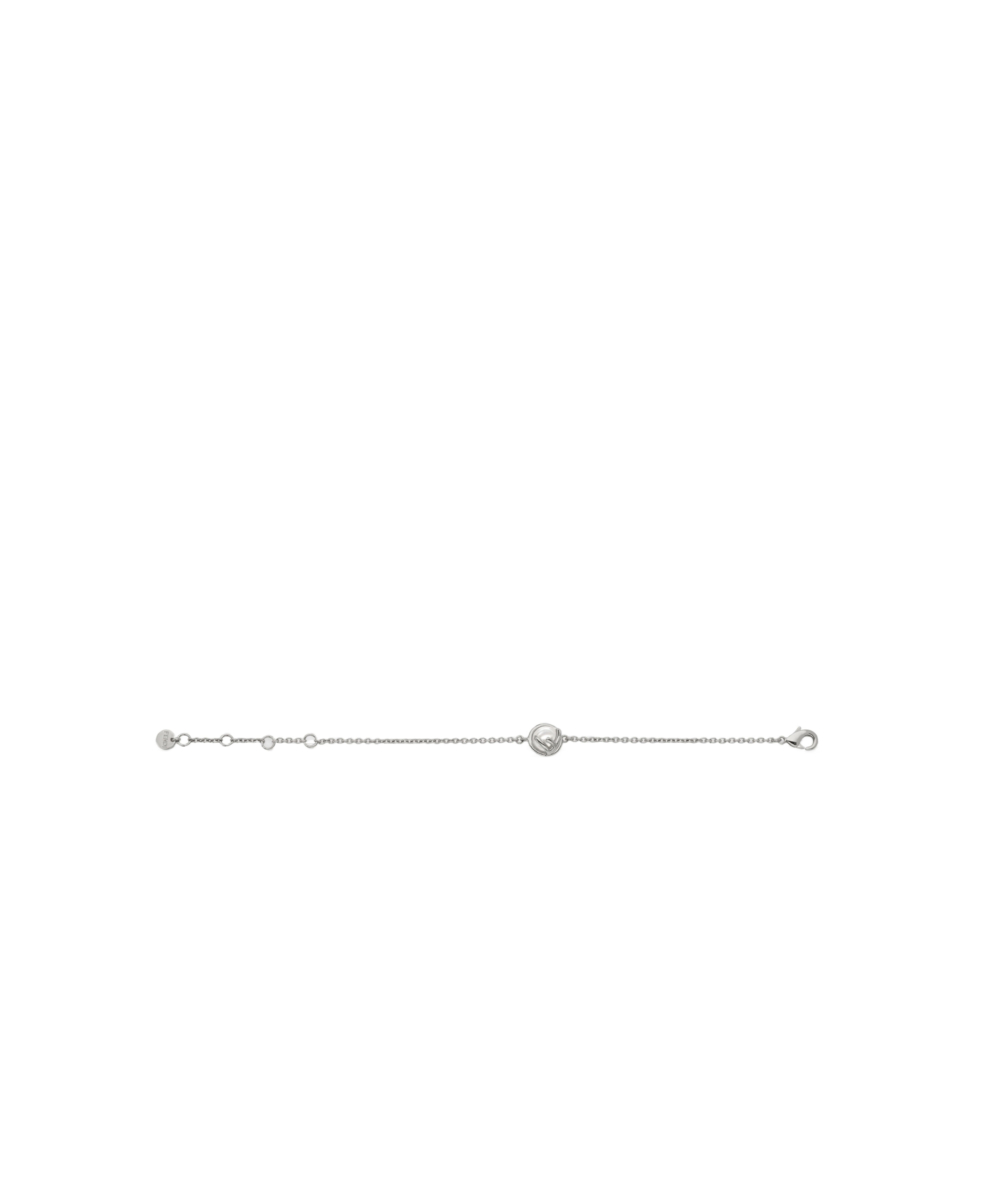 Fendi F Is Bracelet In White