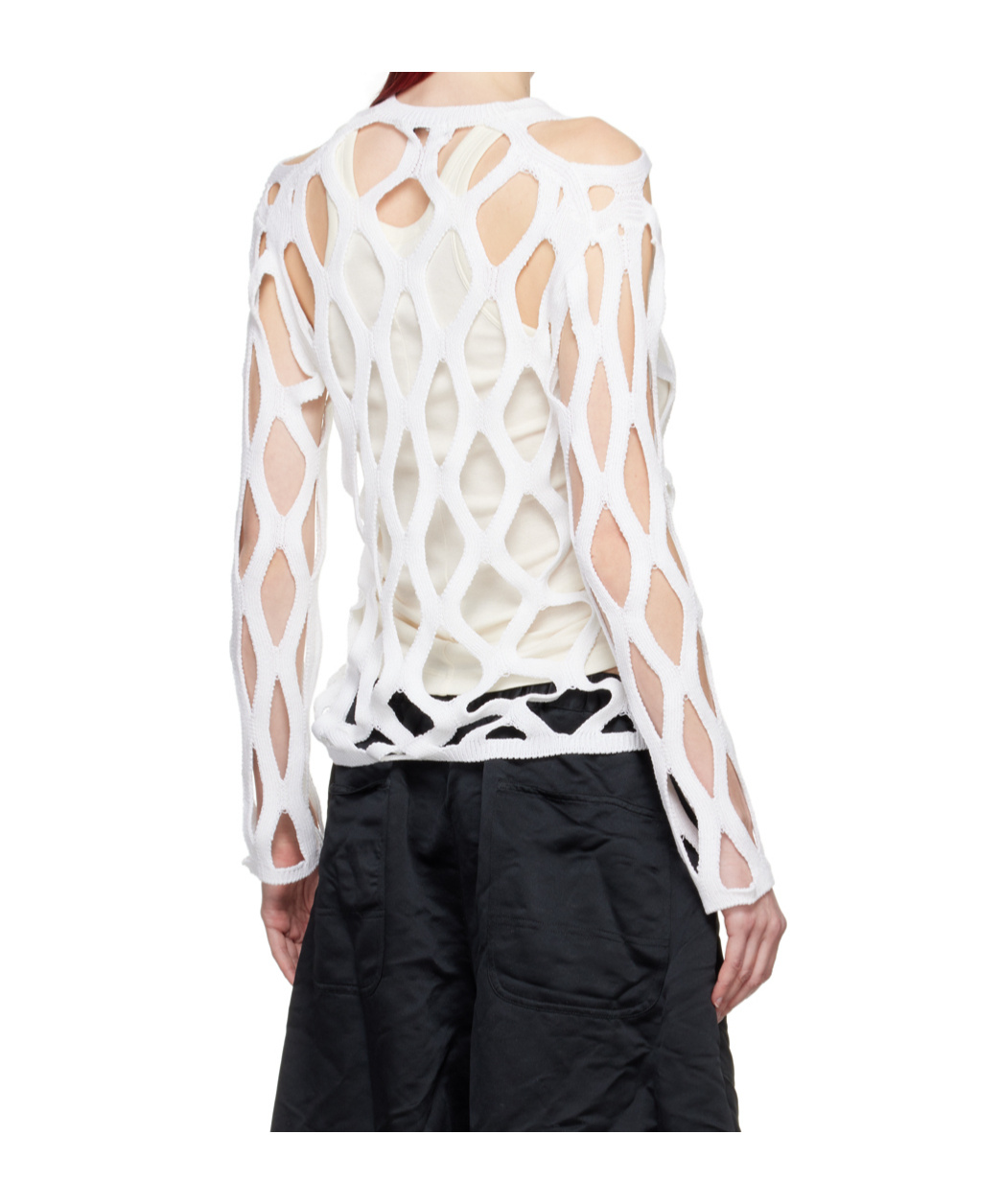 COMME DES GARÇONS HOLLOW KNIT SWEATER 