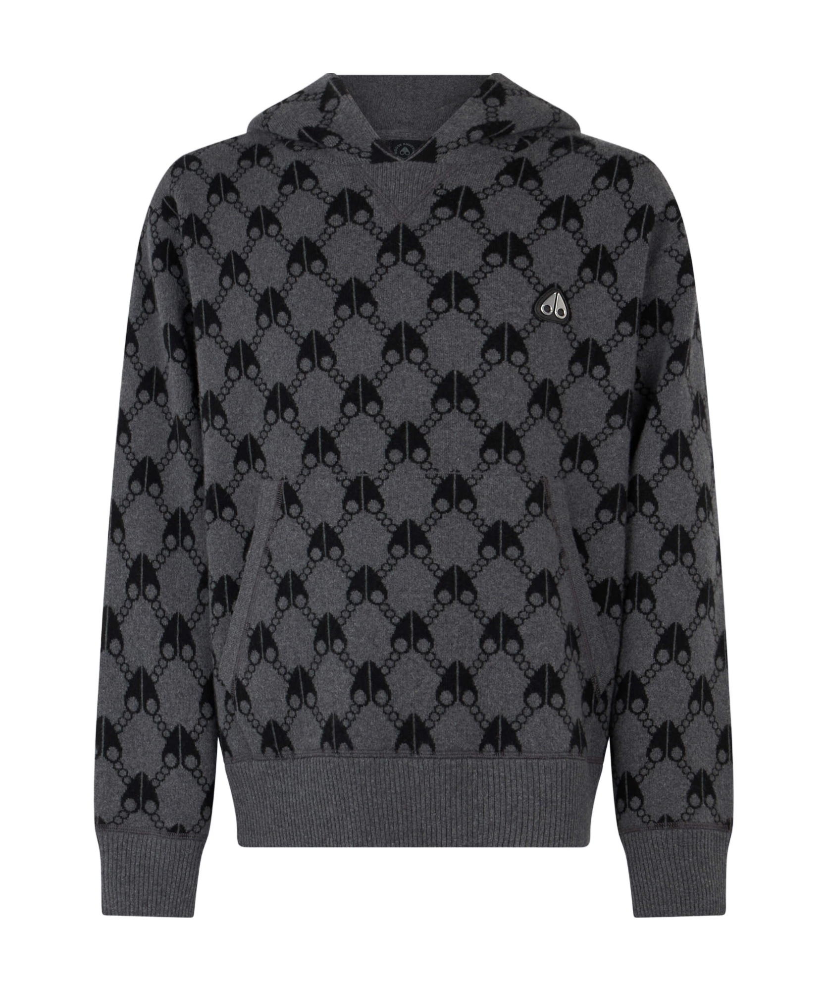 Moose Knuckles Jog Falls Hoodie In Black