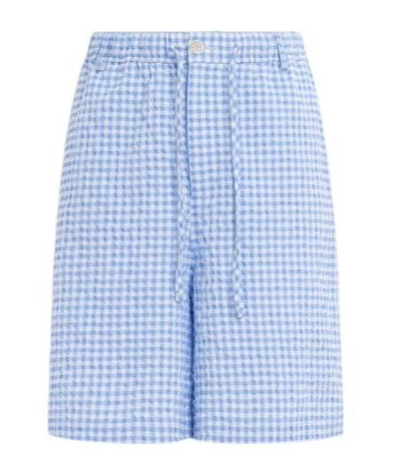 Marni Vichy Bermuda Shorts Bermuda And Short Light Blue In Blue