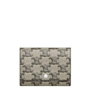 Celine Trimphe Business Card Holder In Nude