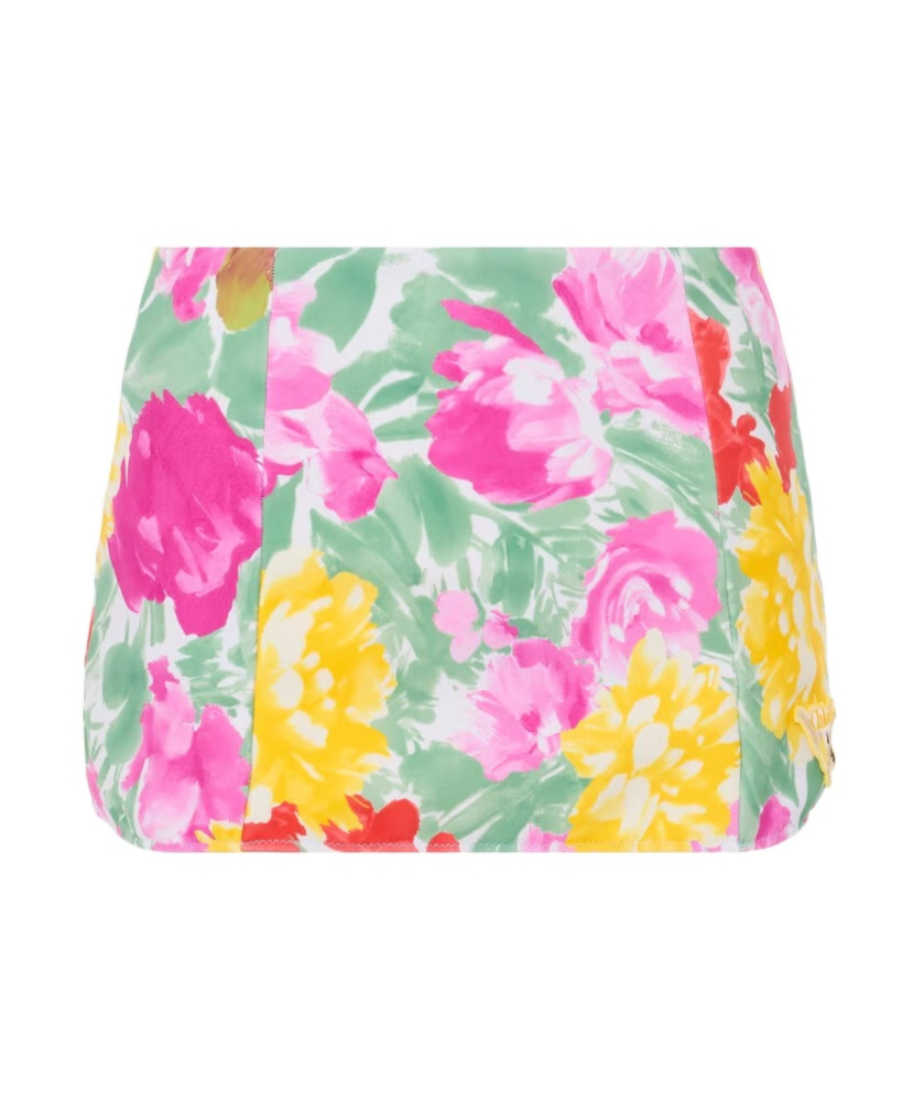 Chloé Floral-print Bikini Bottoms In Multi