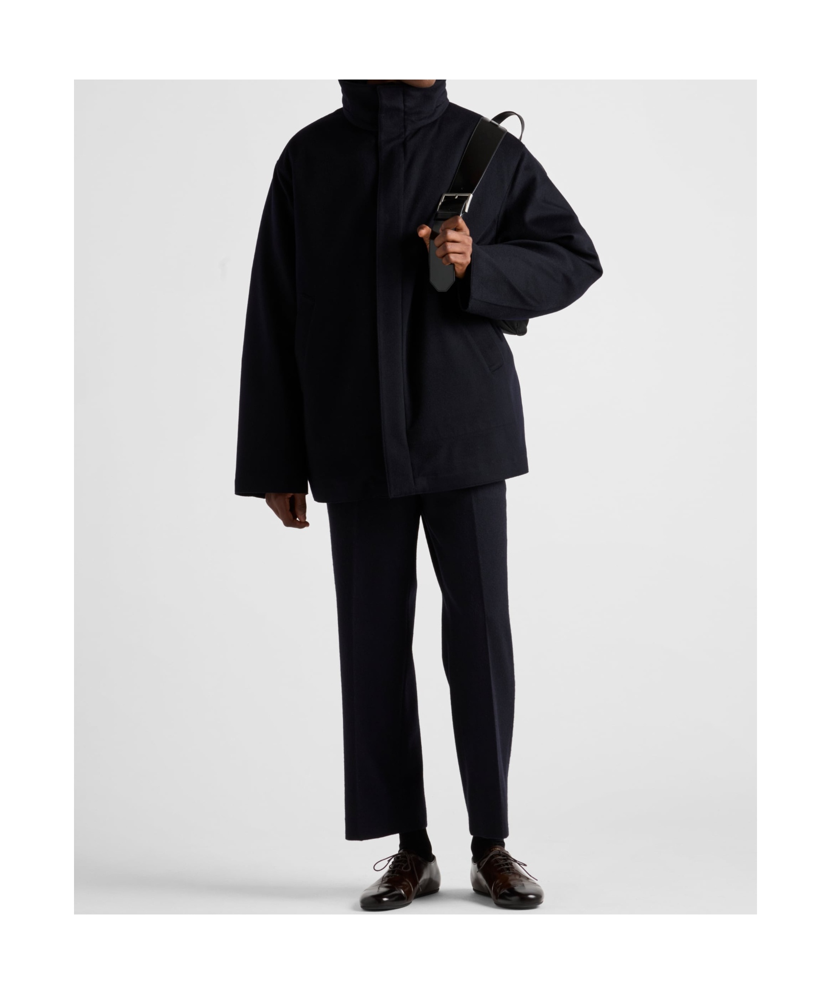 Prada Medium Down Jacket In Black