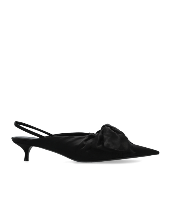 Balenciaga Knife Chemise Pumps Black In Multi