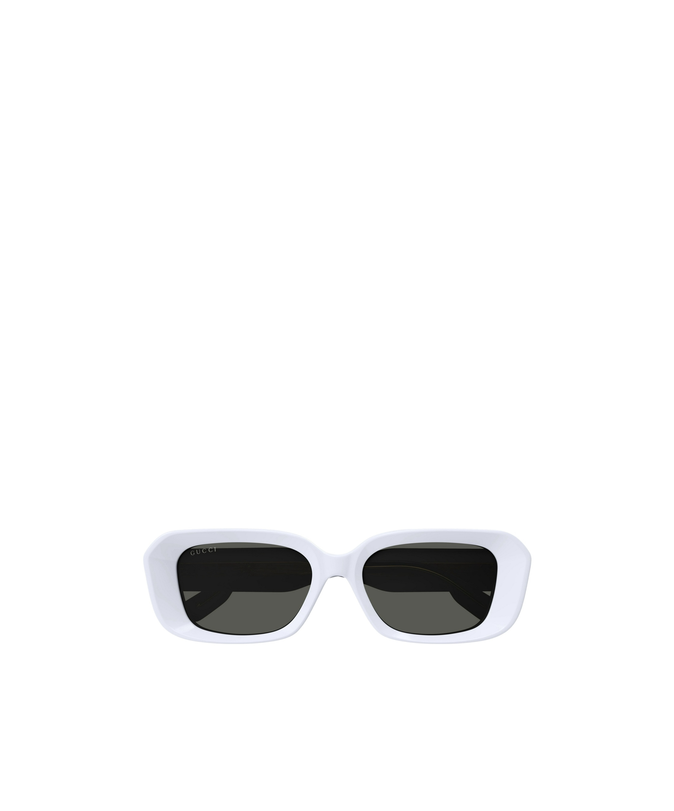 Gucci Womens Green Gg1529s Square-frame Acetate Sunglasses In Black