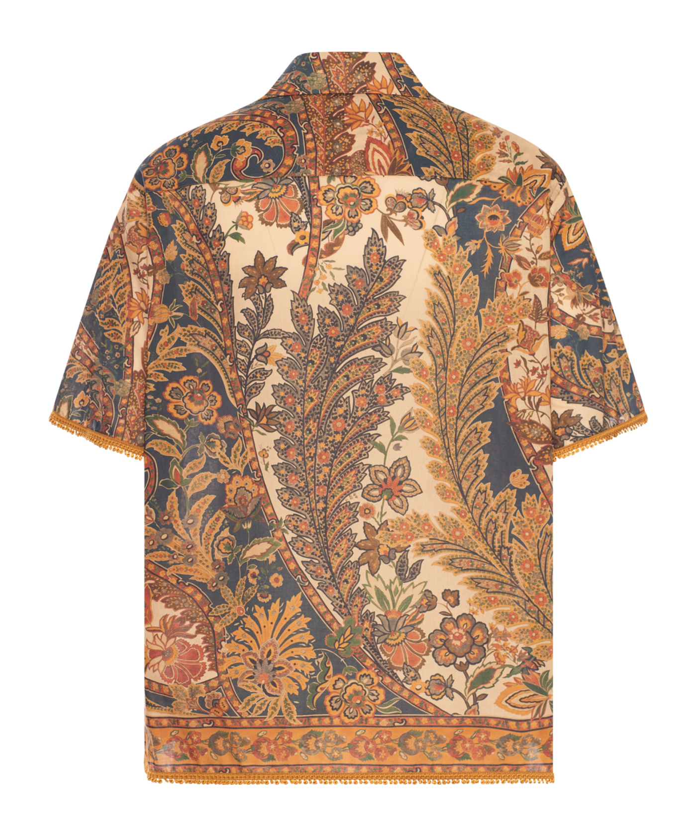 Valentino Patterned Shirt In Brown