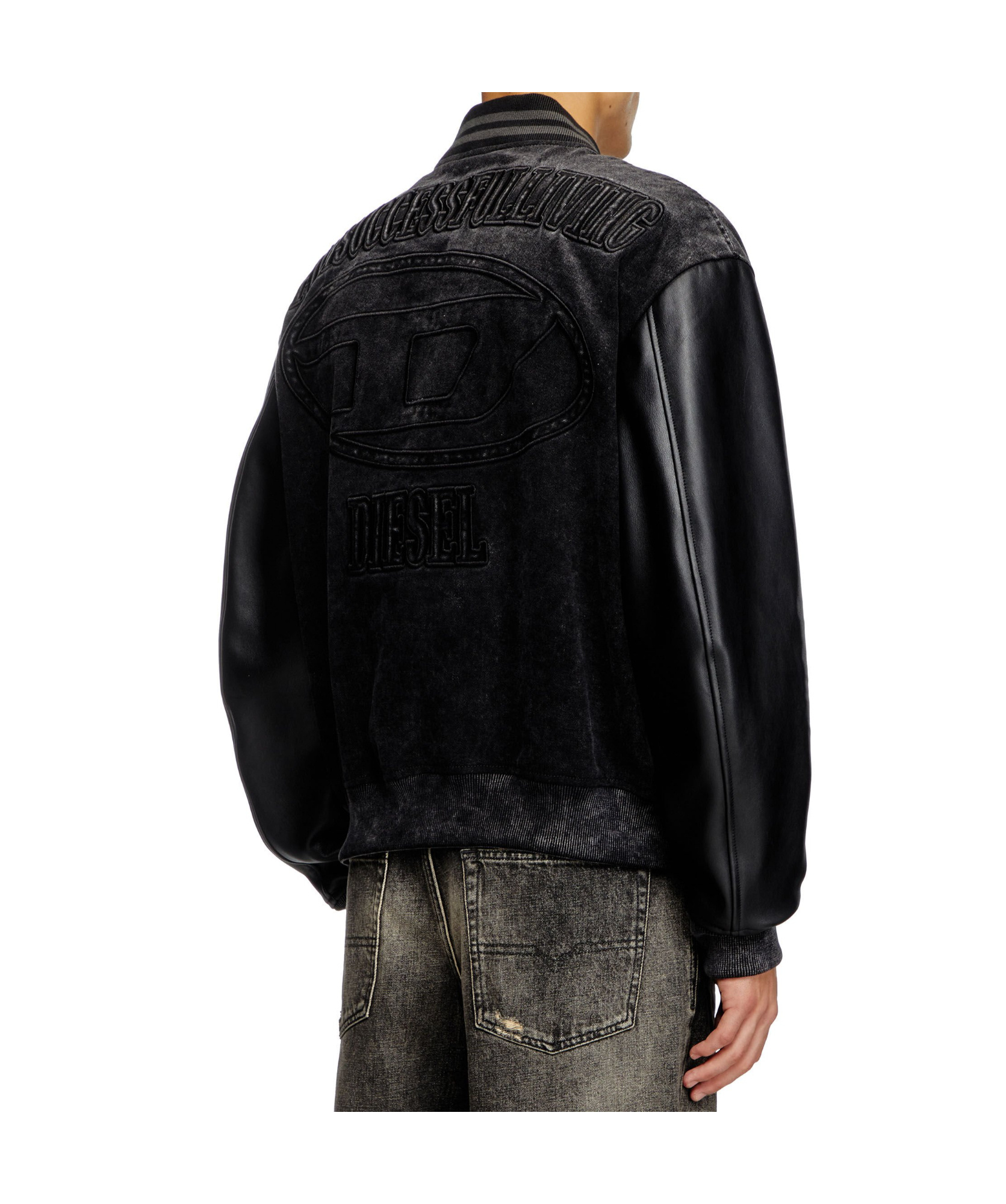 Diesel Men's L-nyn Jacket In Black
