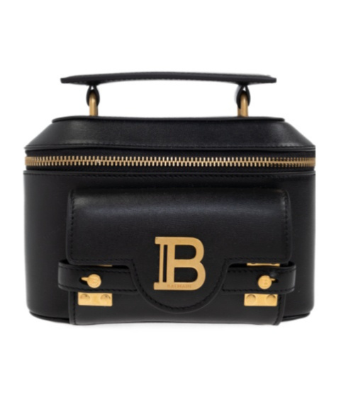 Balmain B Buzz Tote Bag In Black