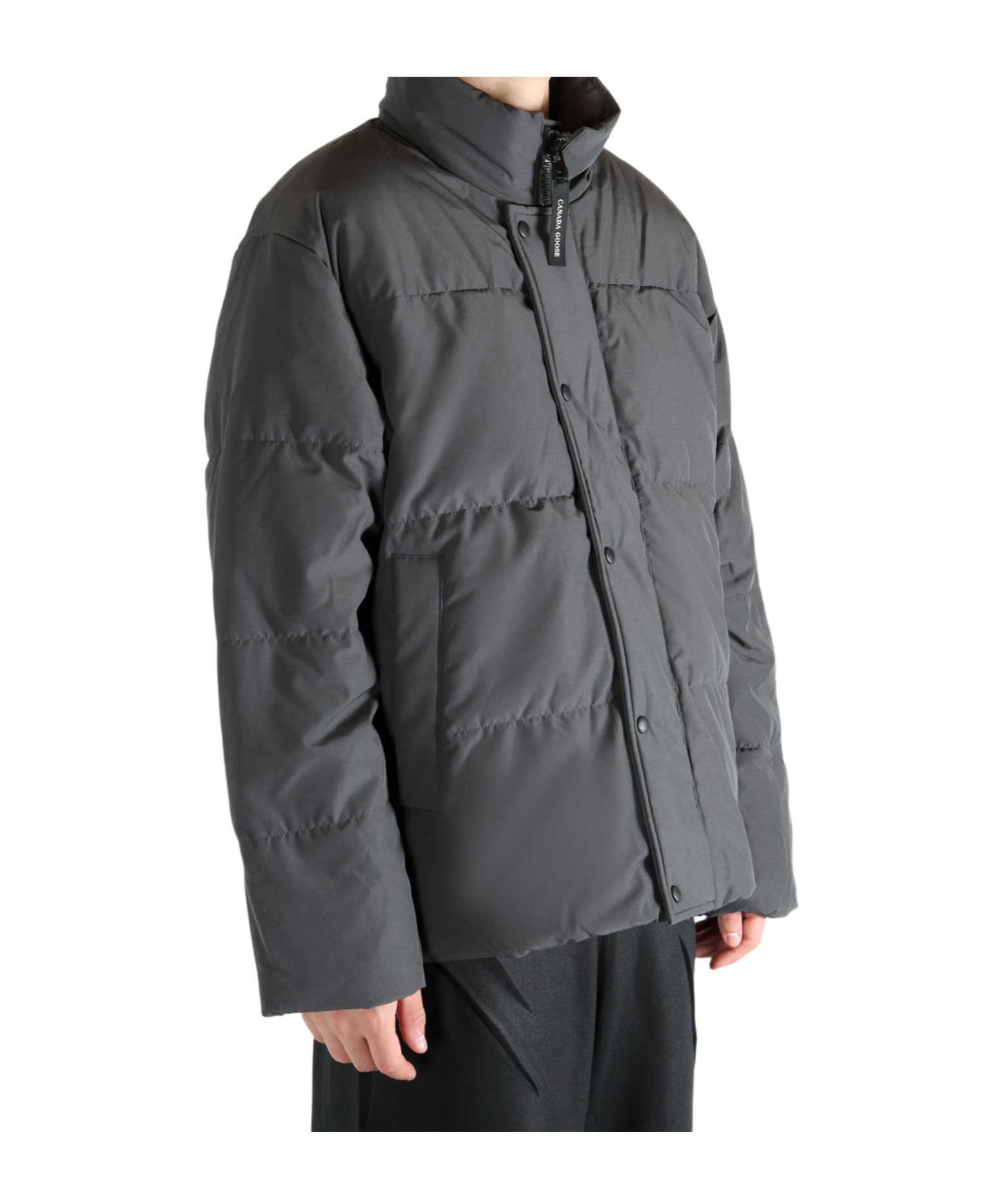 Canada Goose Bayview Parka In Gray