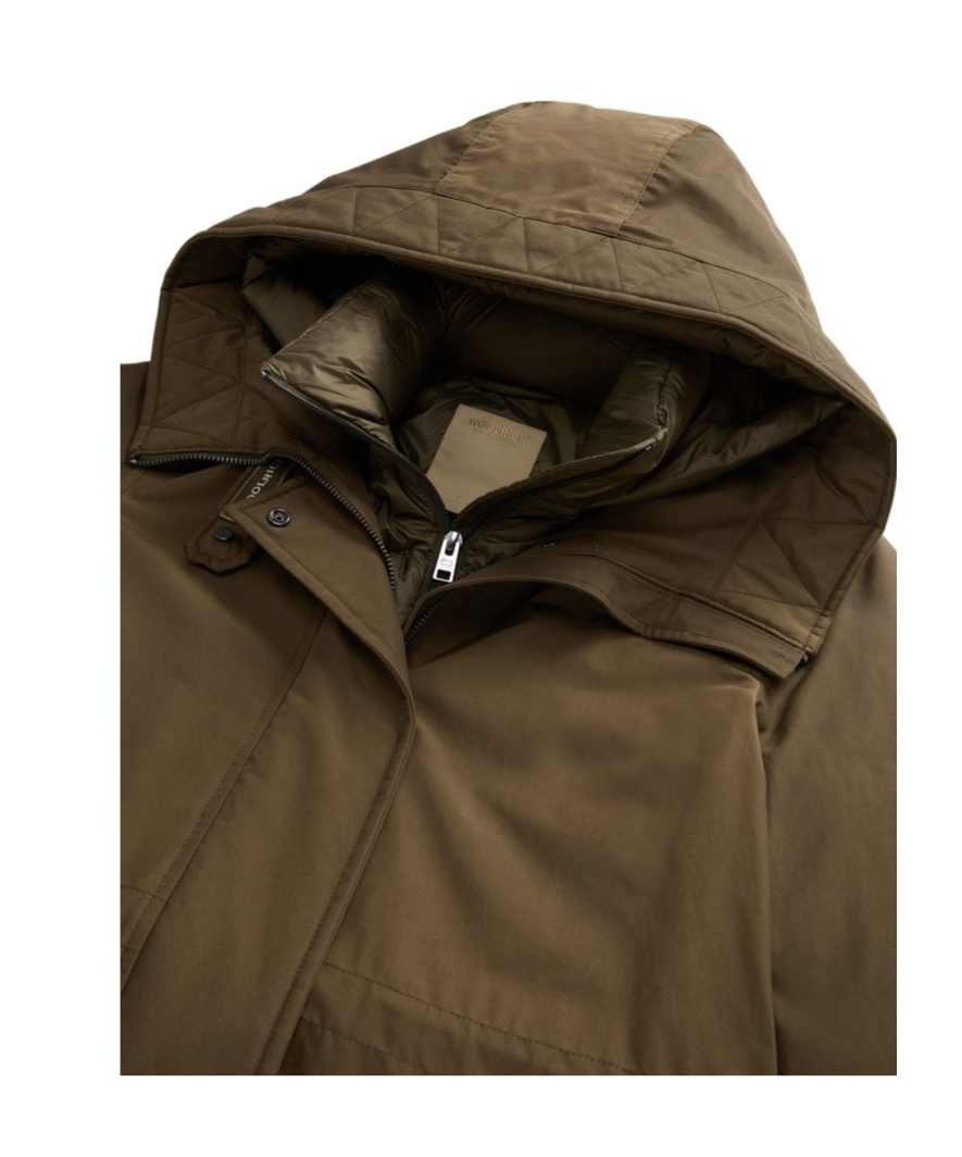 Shop Woolrich Authentic 3 In 1 Parka In Green