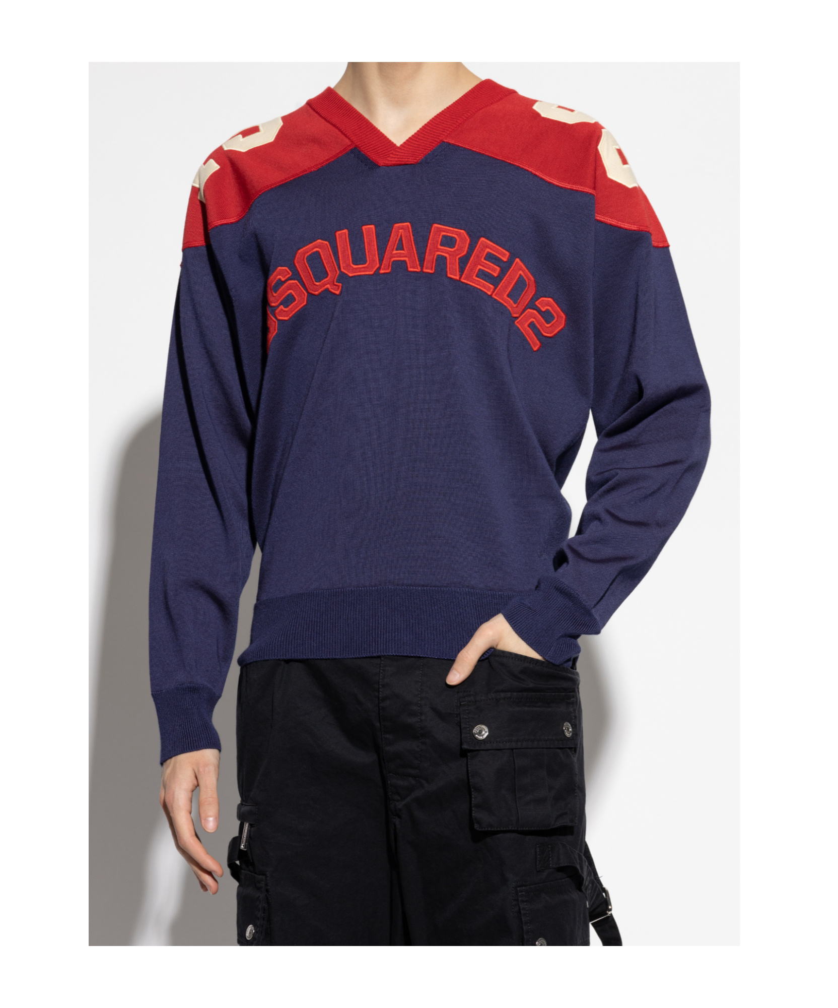Dsquared2 Long Sleeve Sweatshirt In Black
