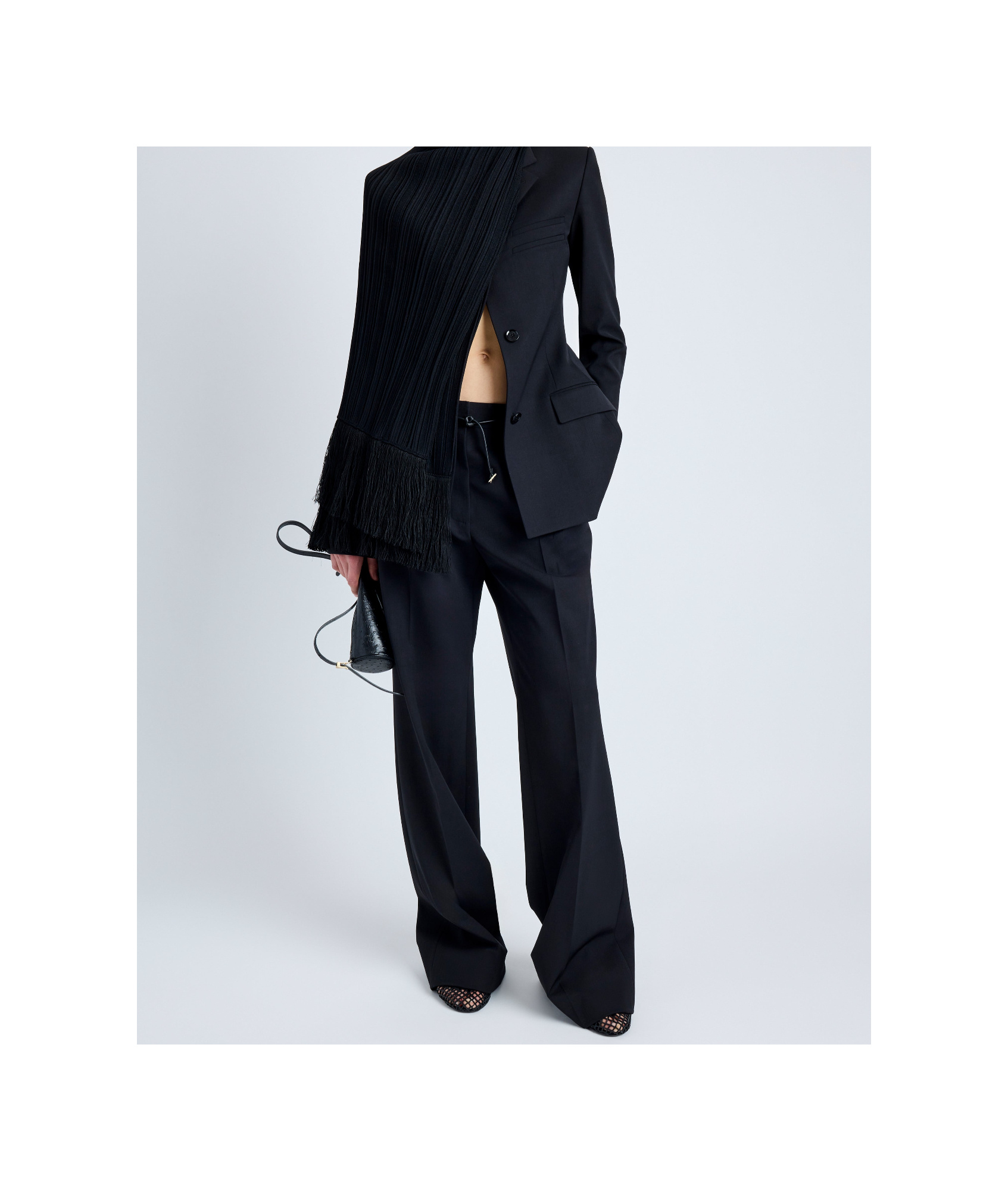 Proenza Schouler Savannah Trousers In Black