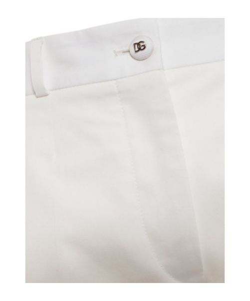 DOLCE & GABBANA BELT AND LOOP WIDE-LEG PANTS