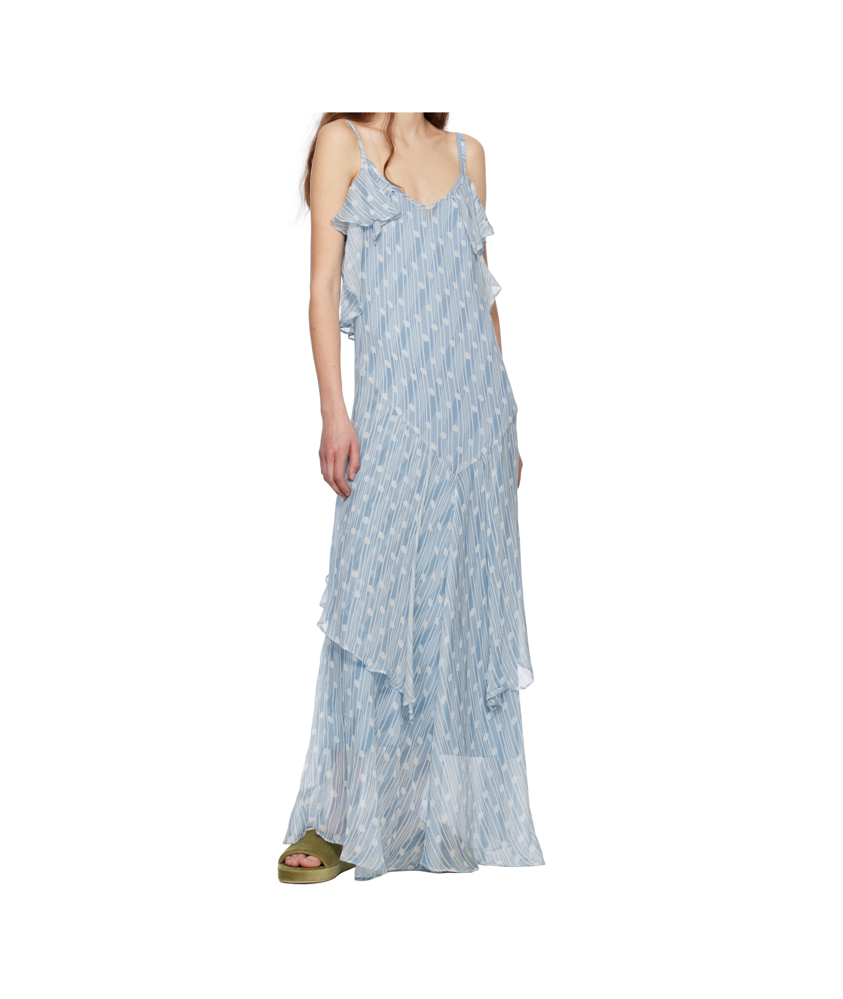 Shop Bode Meridian Maxi Dress