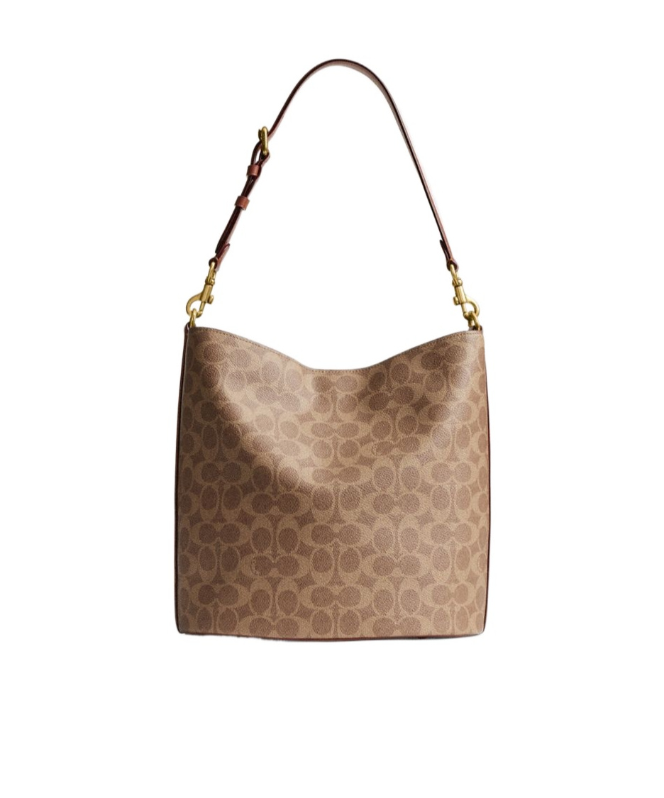 Coach Willow Bucket Bag And Shoulder Bag In Brown