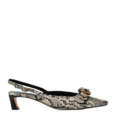 Michael Michael Kors Jaden Embossed Slingback Pumps In Multi