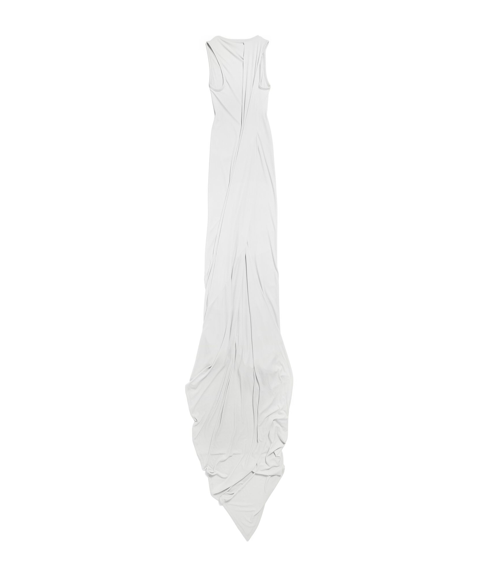 Balenciaga Cb Tank Top Gown In White