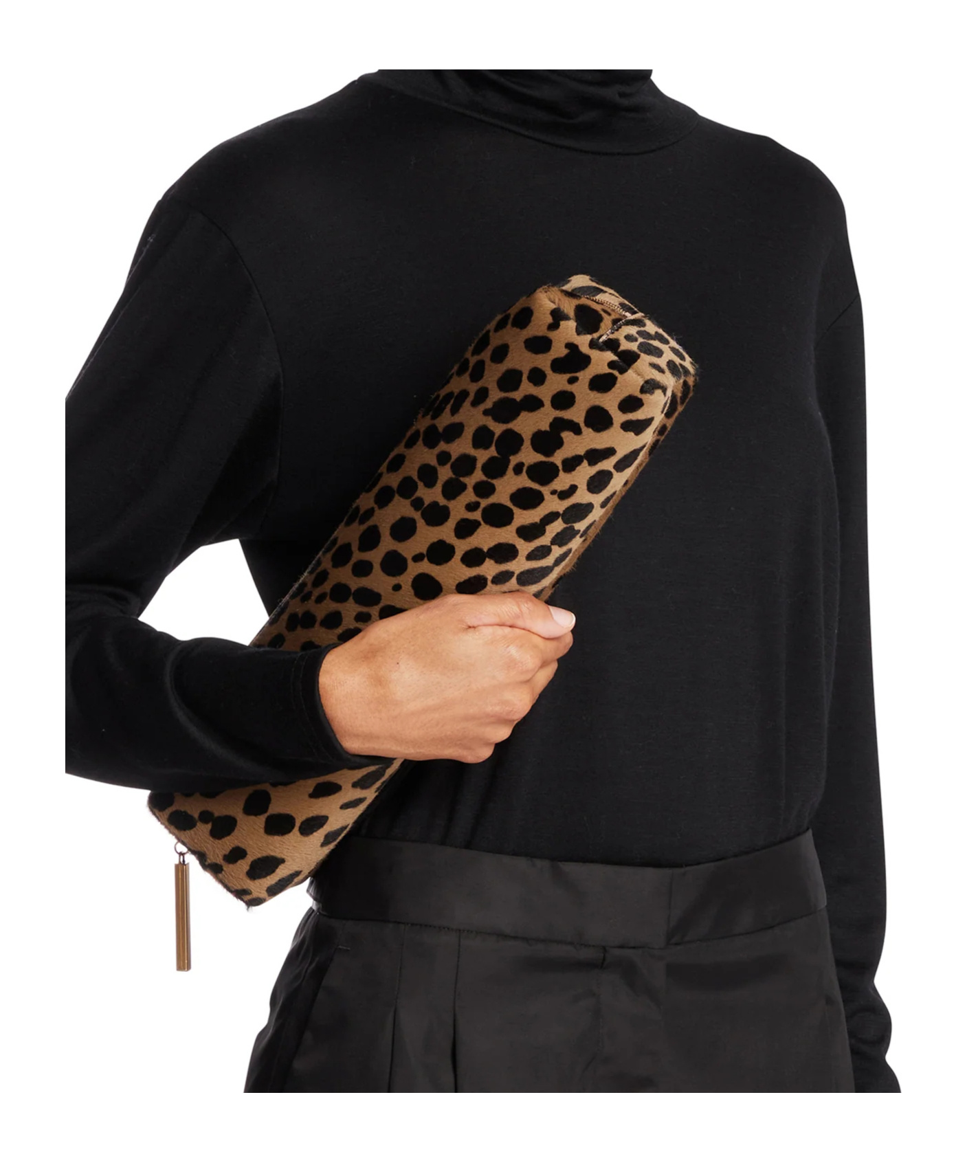 Khaite Pencil Box Shaped Clutch In Brown