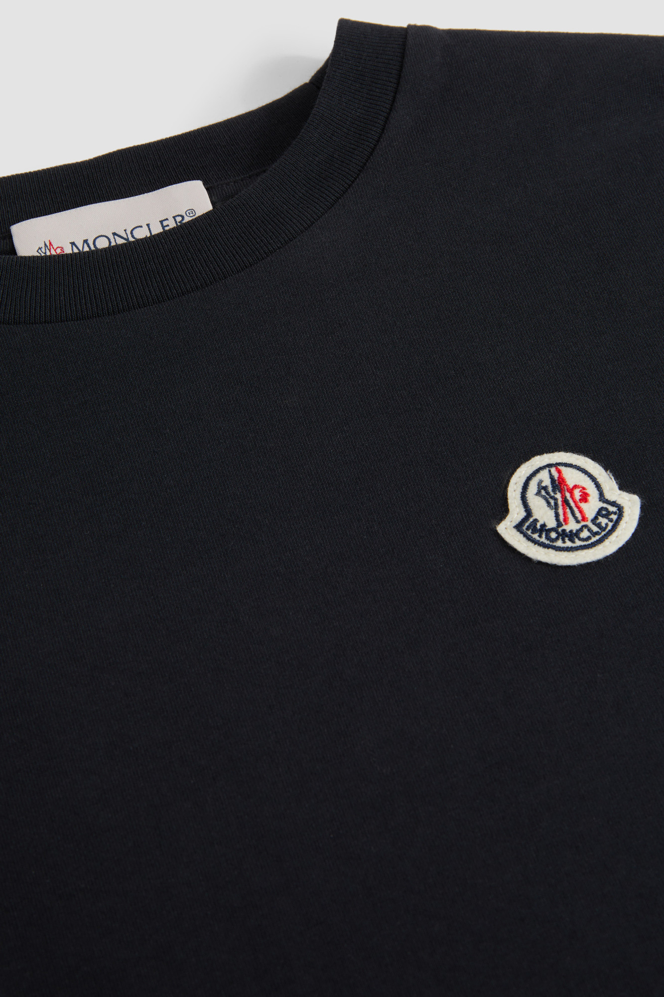 Moncler Short-sleeved T-shirt Three-piece Set In White