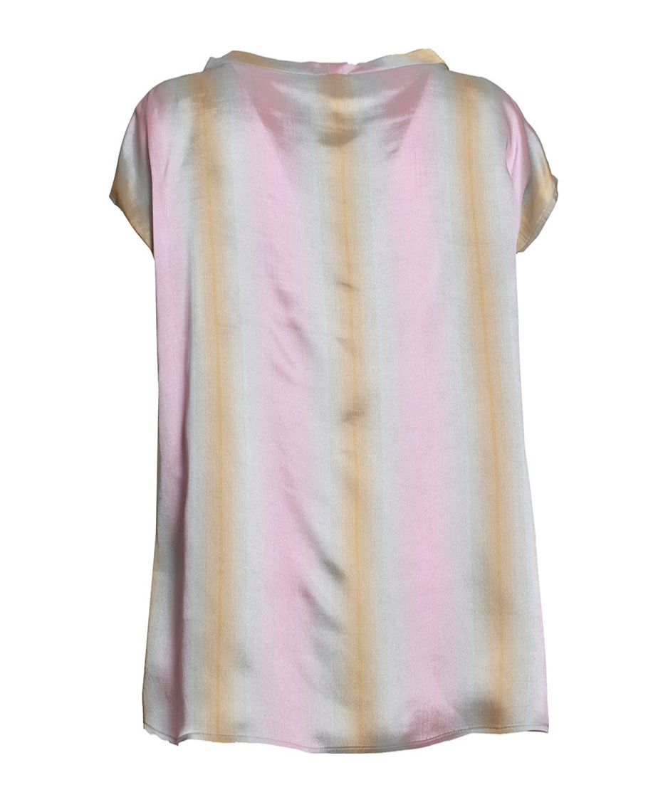 Aspesi Round-neck Blouse In Pink