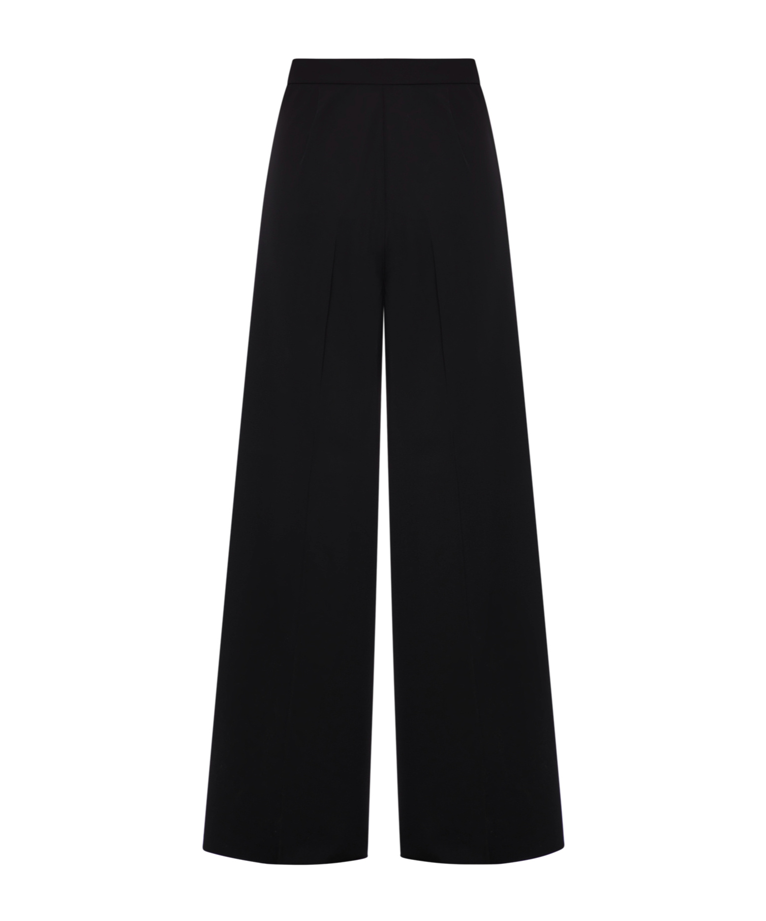 Max Mara Navigli Cotton Trousers In Black