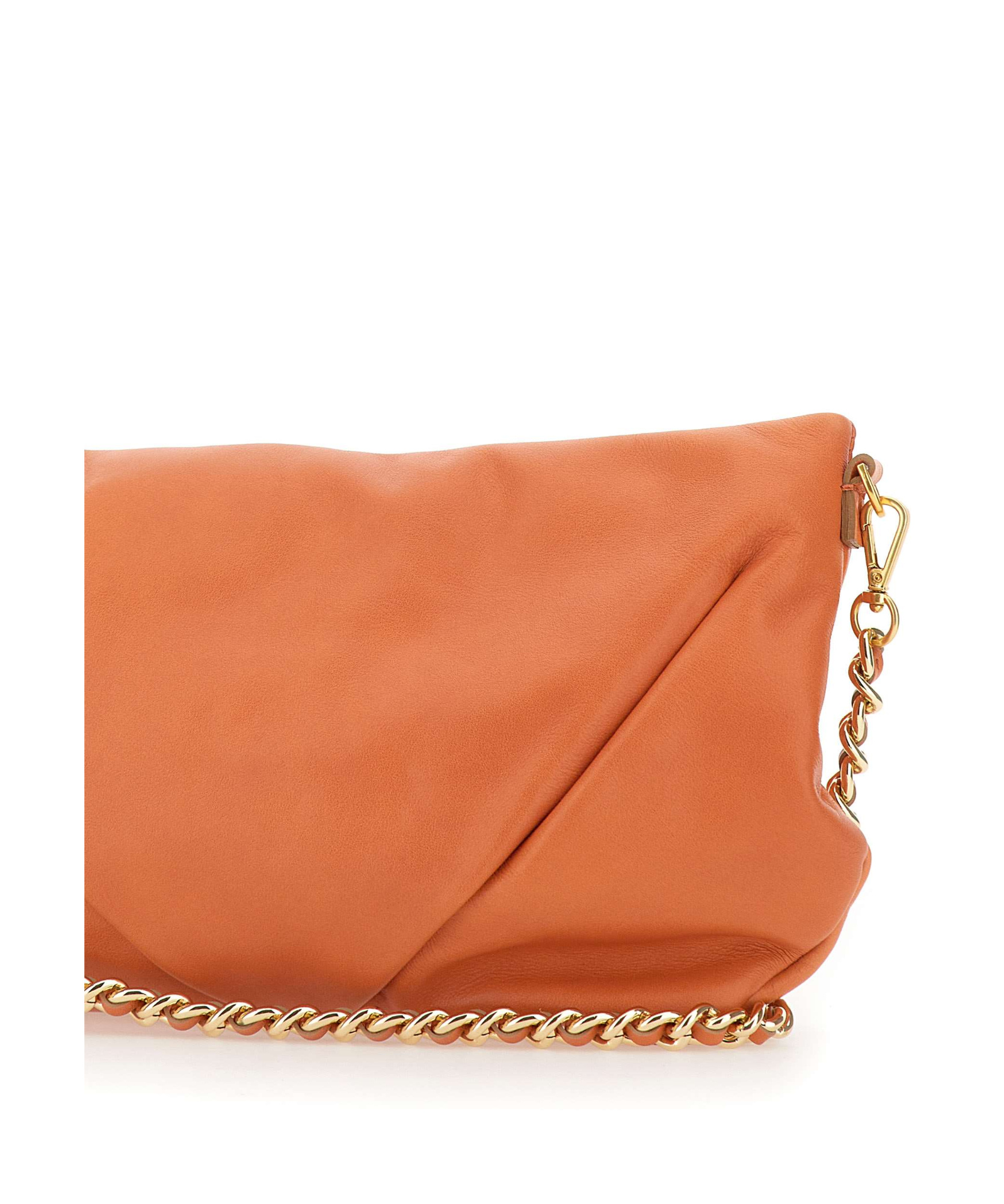Gianni Chiarini Allegra Clutch Bag In Brown