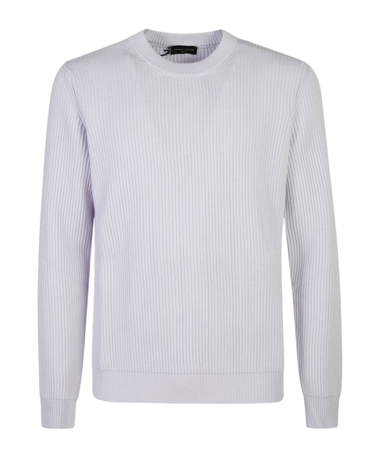 Roberto Collina Long-sleeved Sweater In White