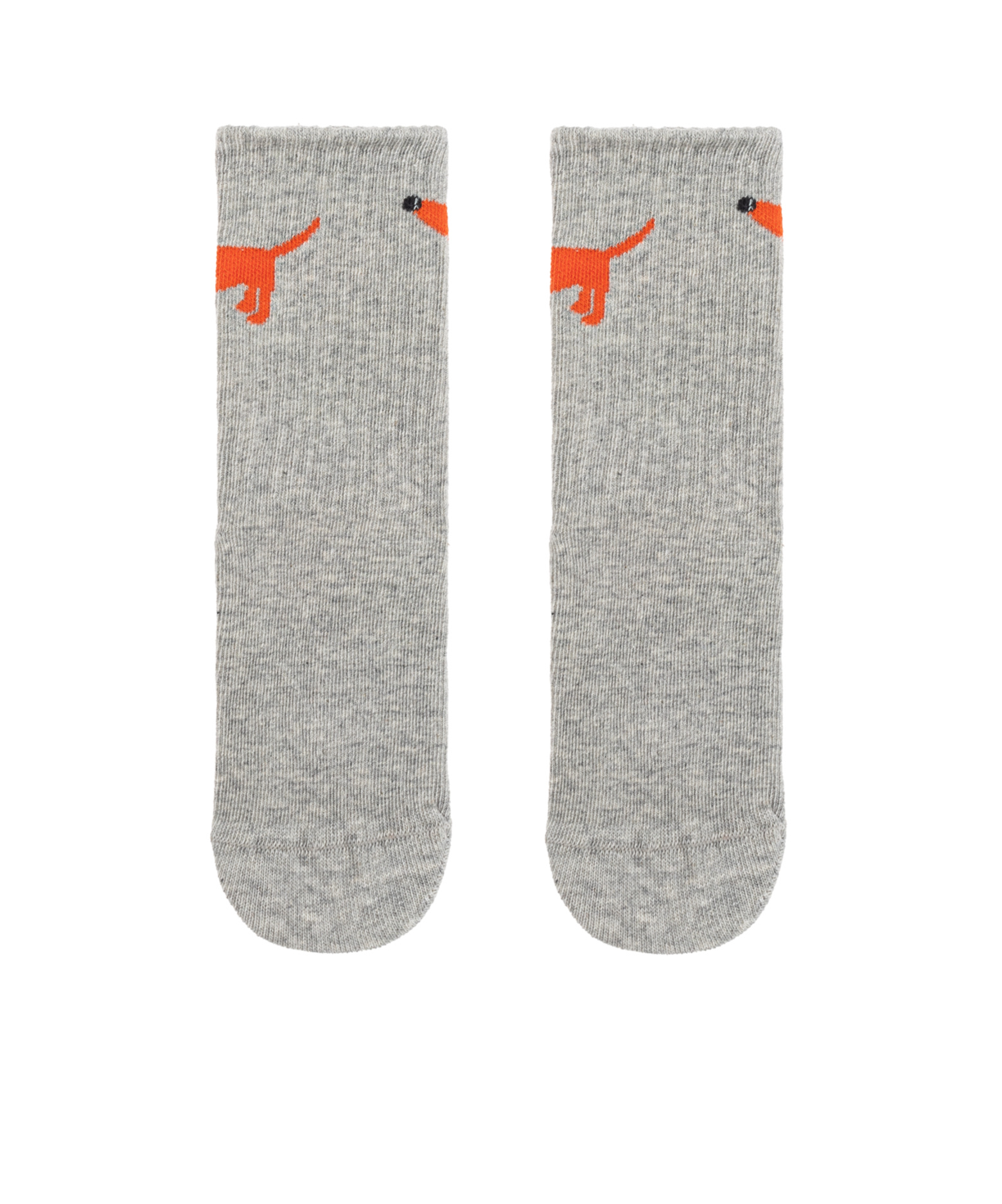 Shop Mini Rodini Two Pairs Of Socks In Gray