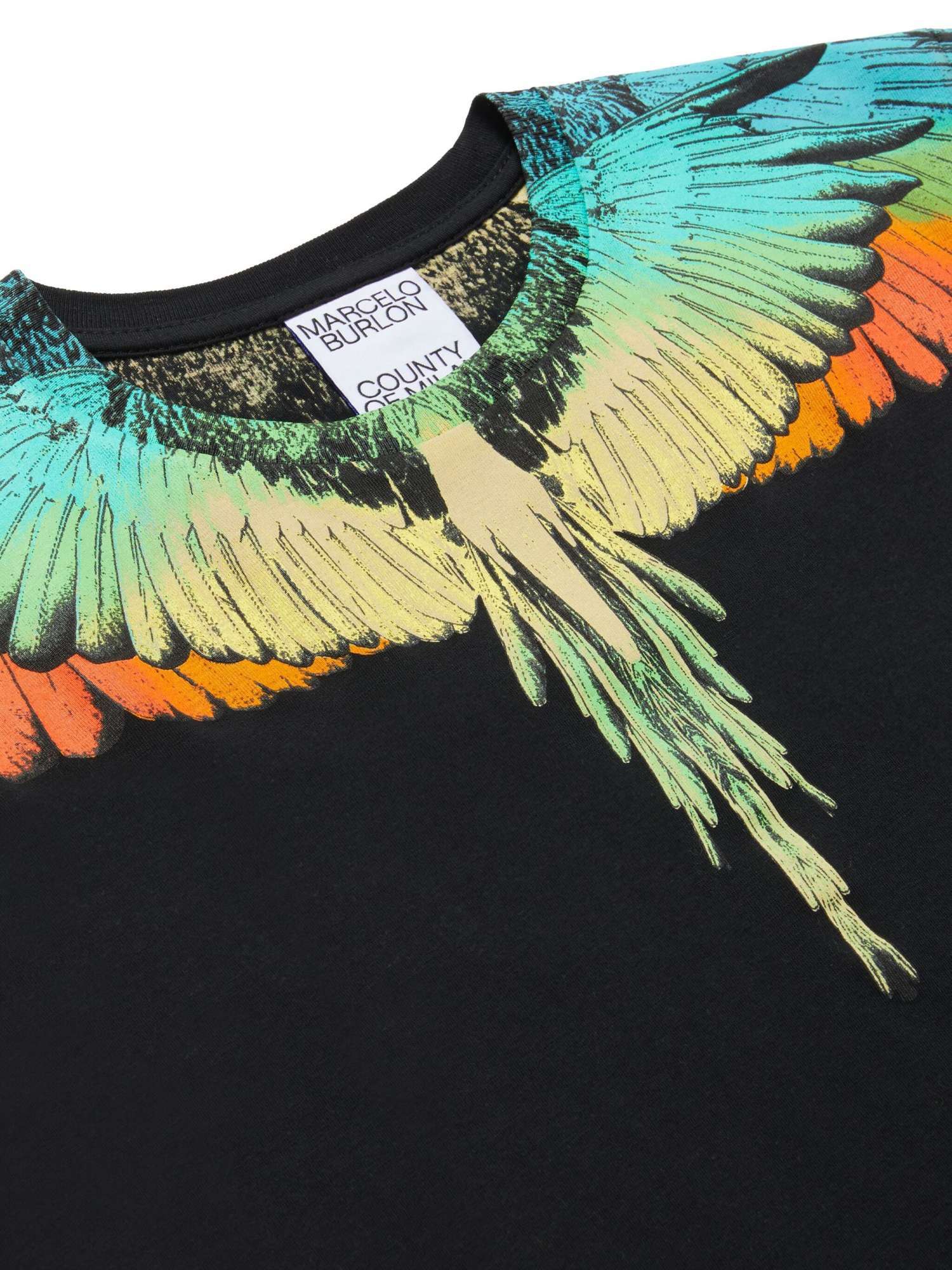 Marcelo Burlon County Of Milan Icon Wings T-shirt In Black