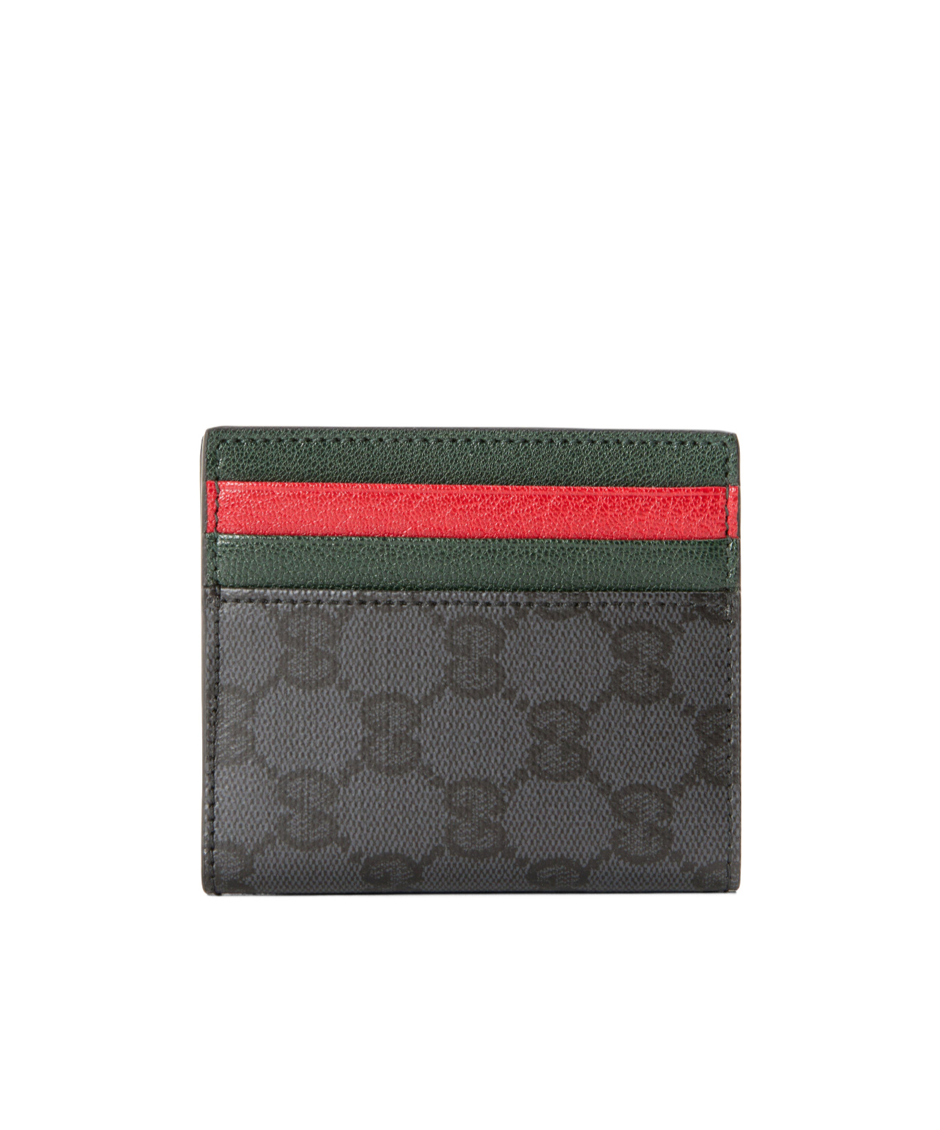 Gucci Vintagestyle Mini Card Holder In Black