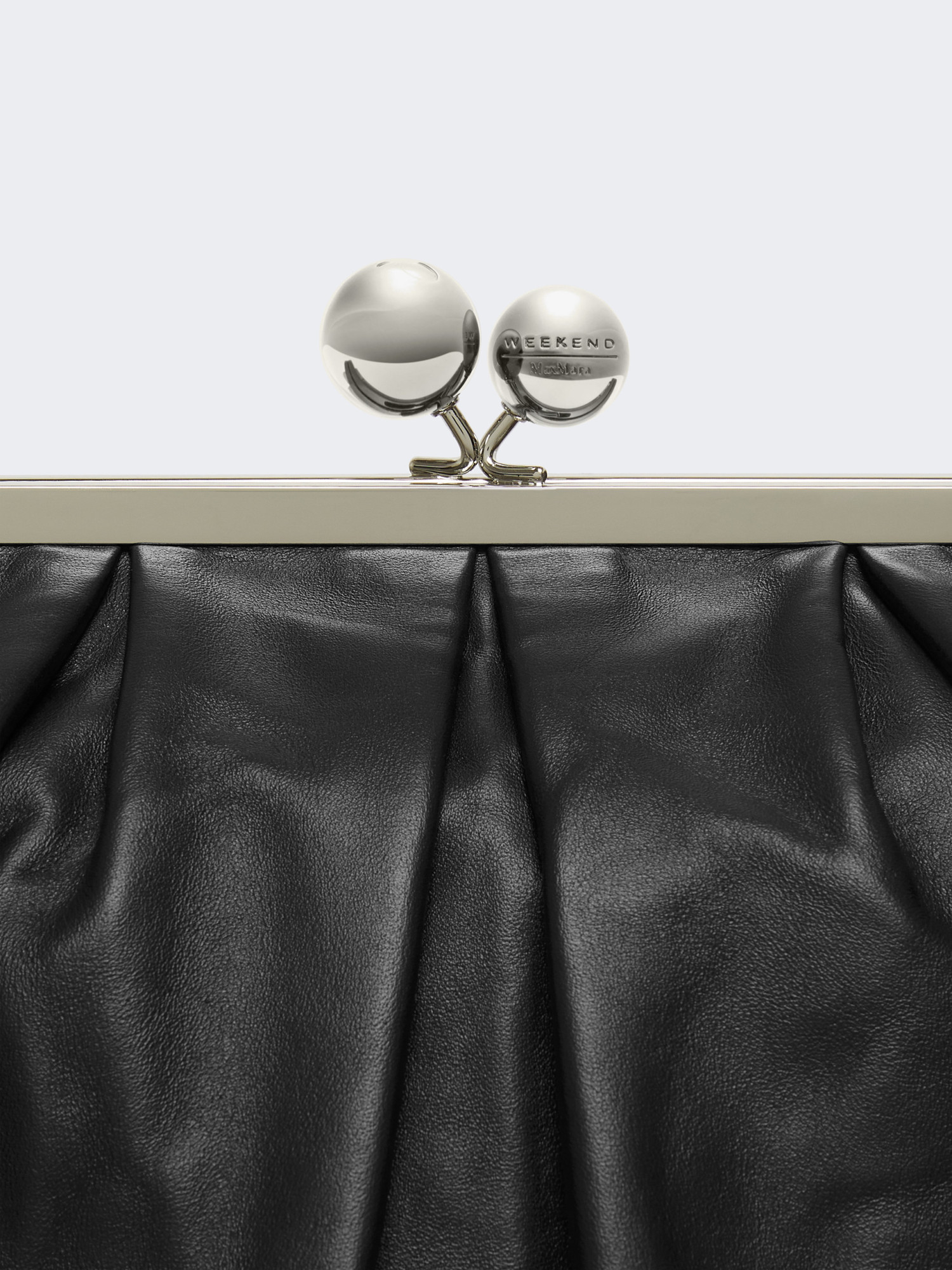 Weekend Max Mara Pasticcino Bag Backpack In Black