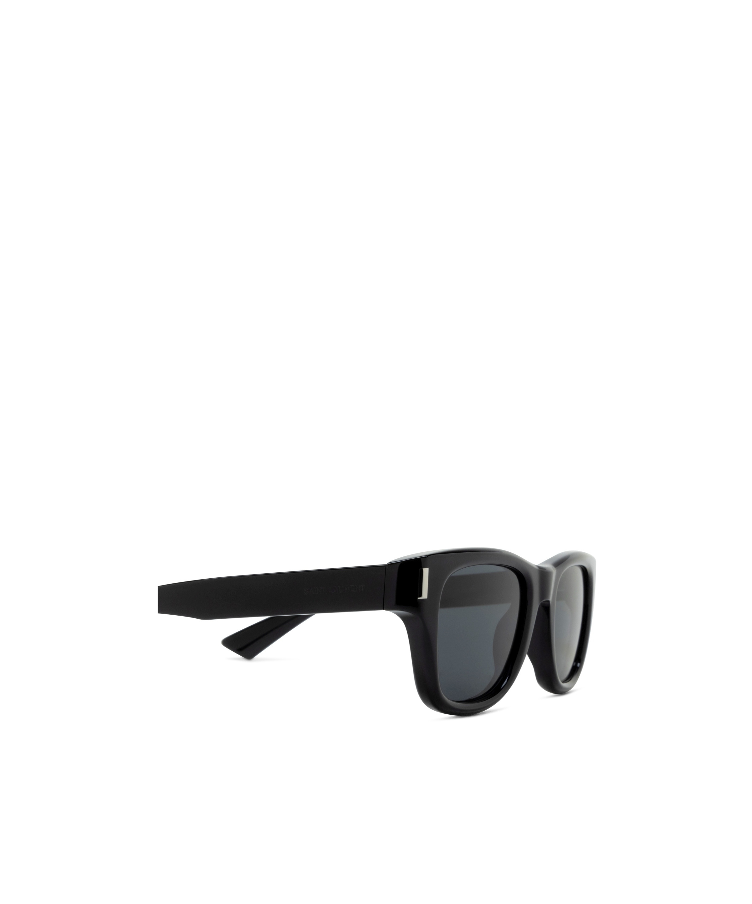Saint Laurent Eyewear Oval-frame Sunglasses In Black