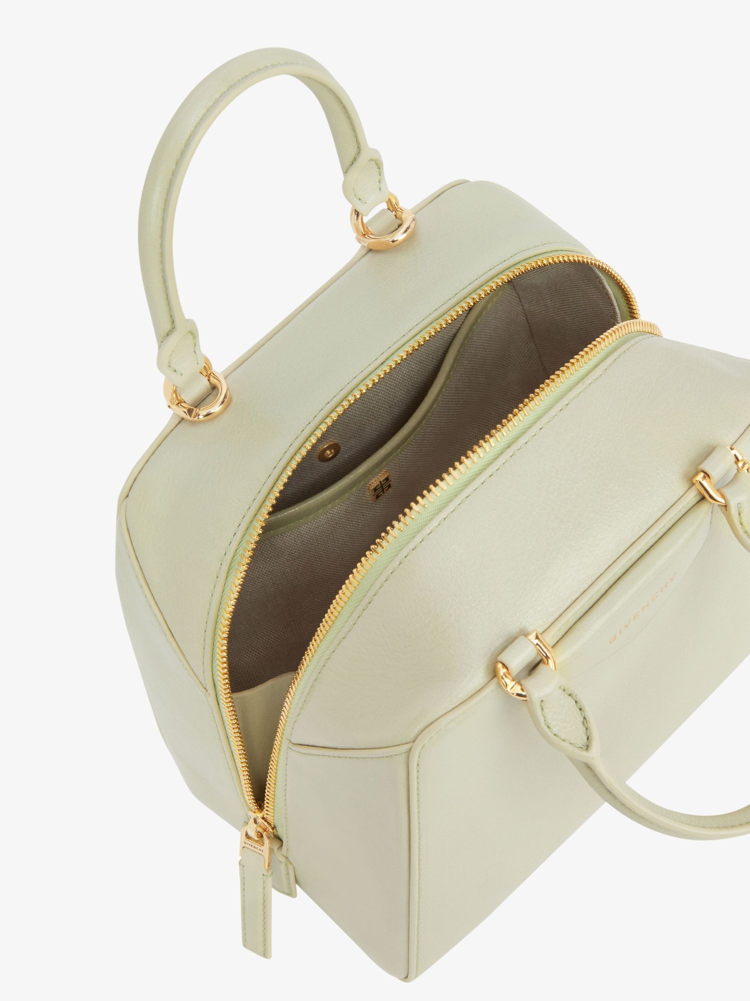 Givenchy Antigona Cube Mini Shoulder Bag In Nude